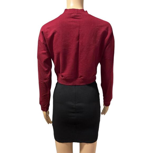 ALRIGHT Cropped Sweatshirt - Vintage Style - Picture 4 of 5